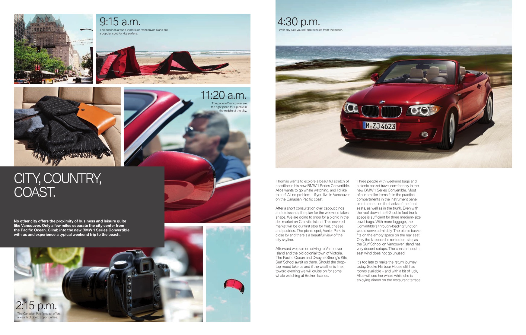 2012 BMW 1-Series Convertible Brochure Page 10